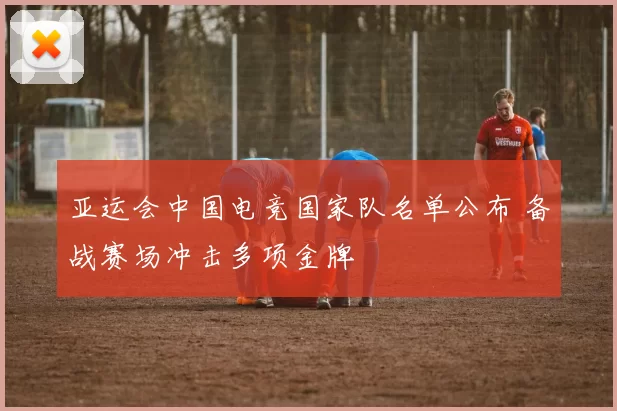 亚运会中国电竞国家队名单公布 备战赛场冲击多项金牌