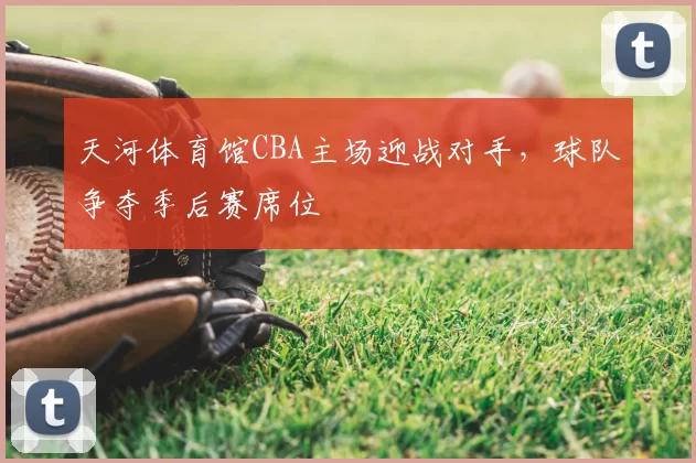 天河体育馆CBA主场迎战对手，球队争夺季后赛席位