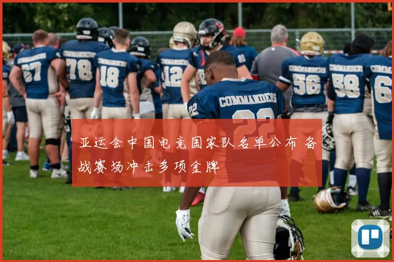 亚运会中国电竞国家队名单公布 备战赛场冲击多项金牌