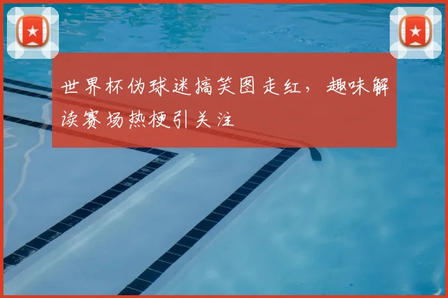 世界杯伪球迷搞笑图走红，趣味解读赛场热梗引关注